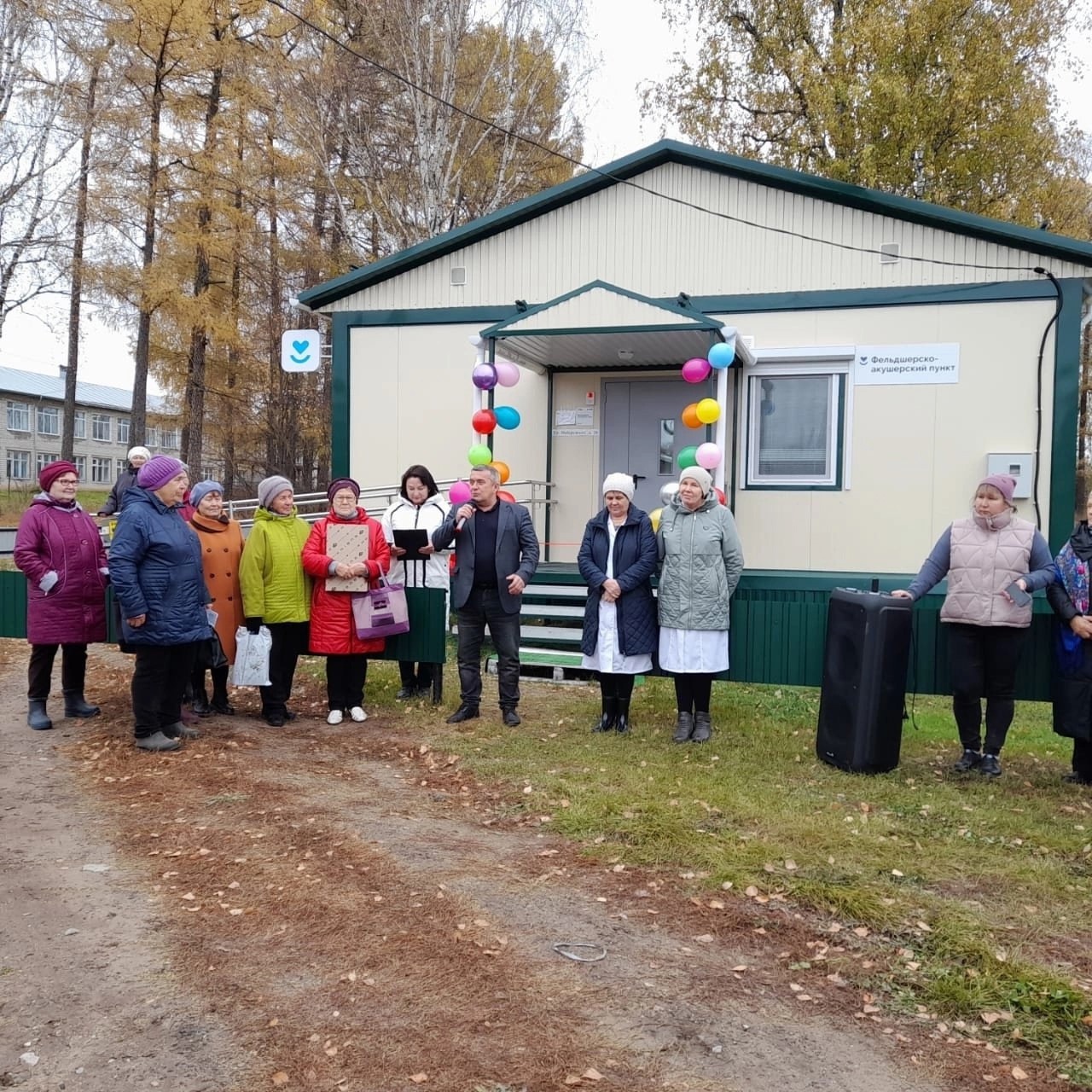 В селе Старая Тушка открылся новый модульный ФАП.