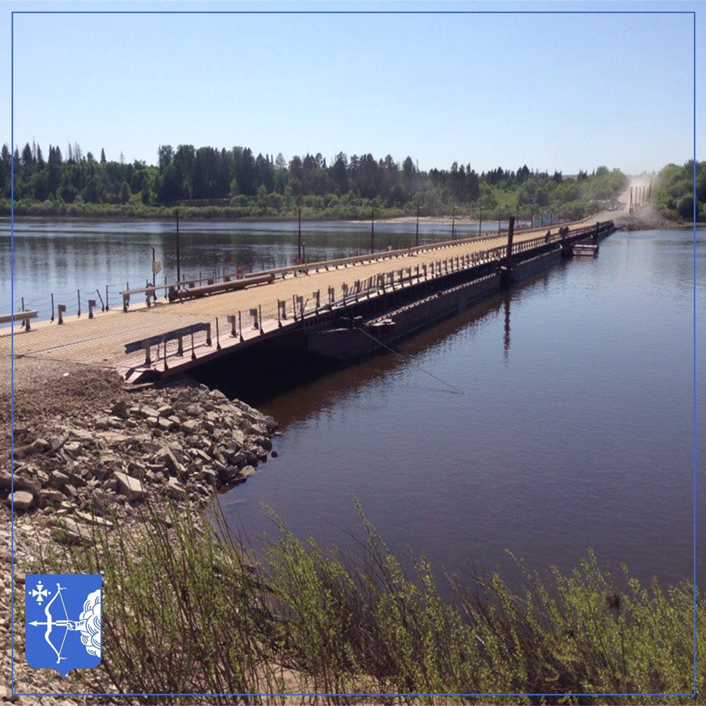 Через реку Вятка в районе села Гоньба вводятся ограничения.