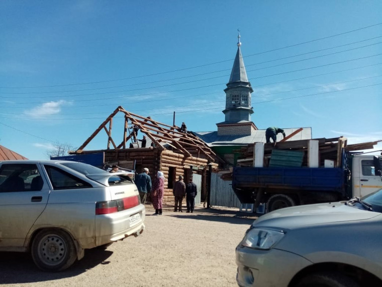 В г. Малмыже приступили к работам по реконструкции мечети. В г. Малмыже приступили к работам по реконструкции мечети.